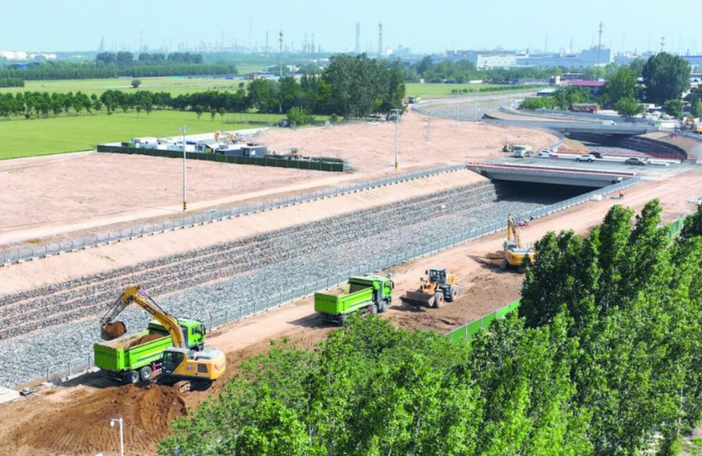 Alambre galvanizado para proyecto de conservación de agua