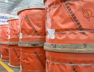 Entrega logística global de cable de acero galvanizado
