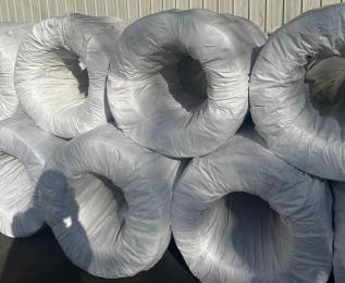 Embalaje de alambre de hierro con alto contenido de zinc